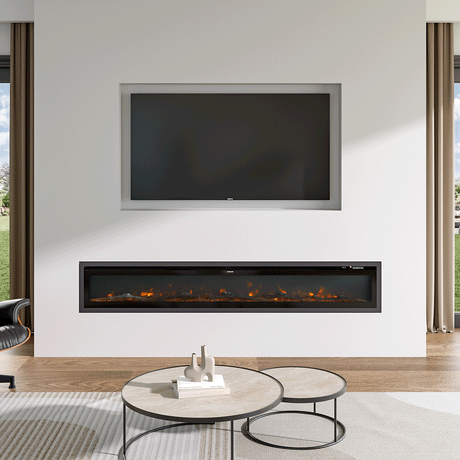 media wall fireplace
