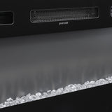 Modern Large TV Unit with Fireplace and Storage