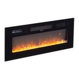 70-Inch Electric Fireplace TV Stand | 12 Flame Colours & Remote Control