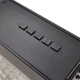 Media Wall Fireplace | 3-in-1 Electric Fireplace Insert with Realistic LED Flames