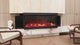 3-Sided Built-in Electric Fireplace