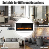 40/50/60/70/80inch Remote-Controlled LED Wall Mounted Electric Fireplace