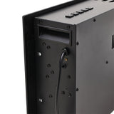 Media Wall Fireplace | 3-in-1 Electric Fireplace Insert with Realistic LED Flames