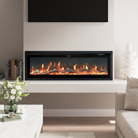 media wall fireplace