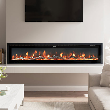 media wall fireplace
